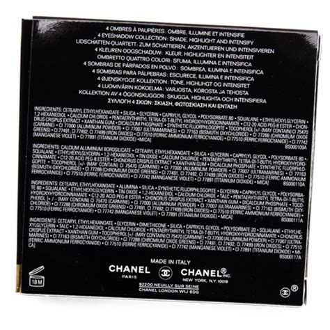 chanel 318 parure venitienne